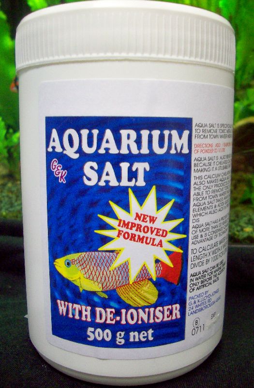 Aquarium Salt De-Ionised 500g